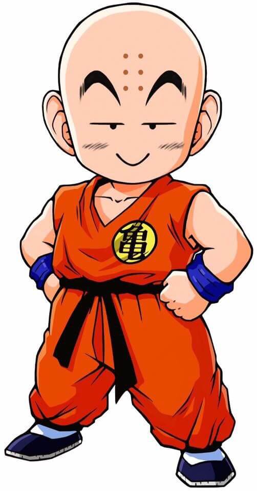 Krillin de dragon ball